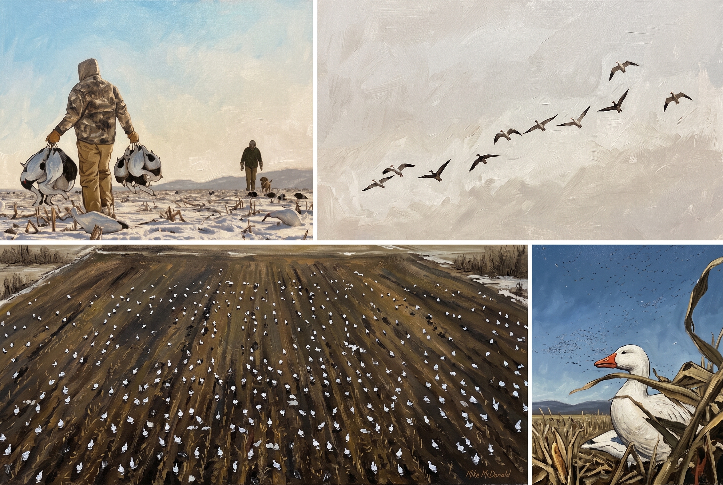 Snow goose hunt